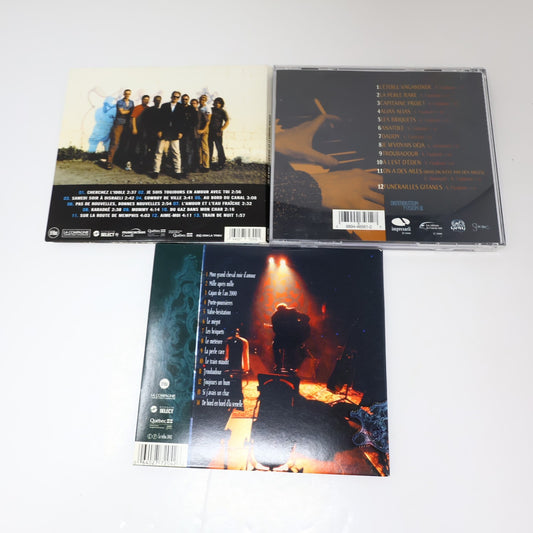 Stephen Faulkner Lot 3 CD Capturé Vivant/Train de Vie/Tessons D'Auréole Testés