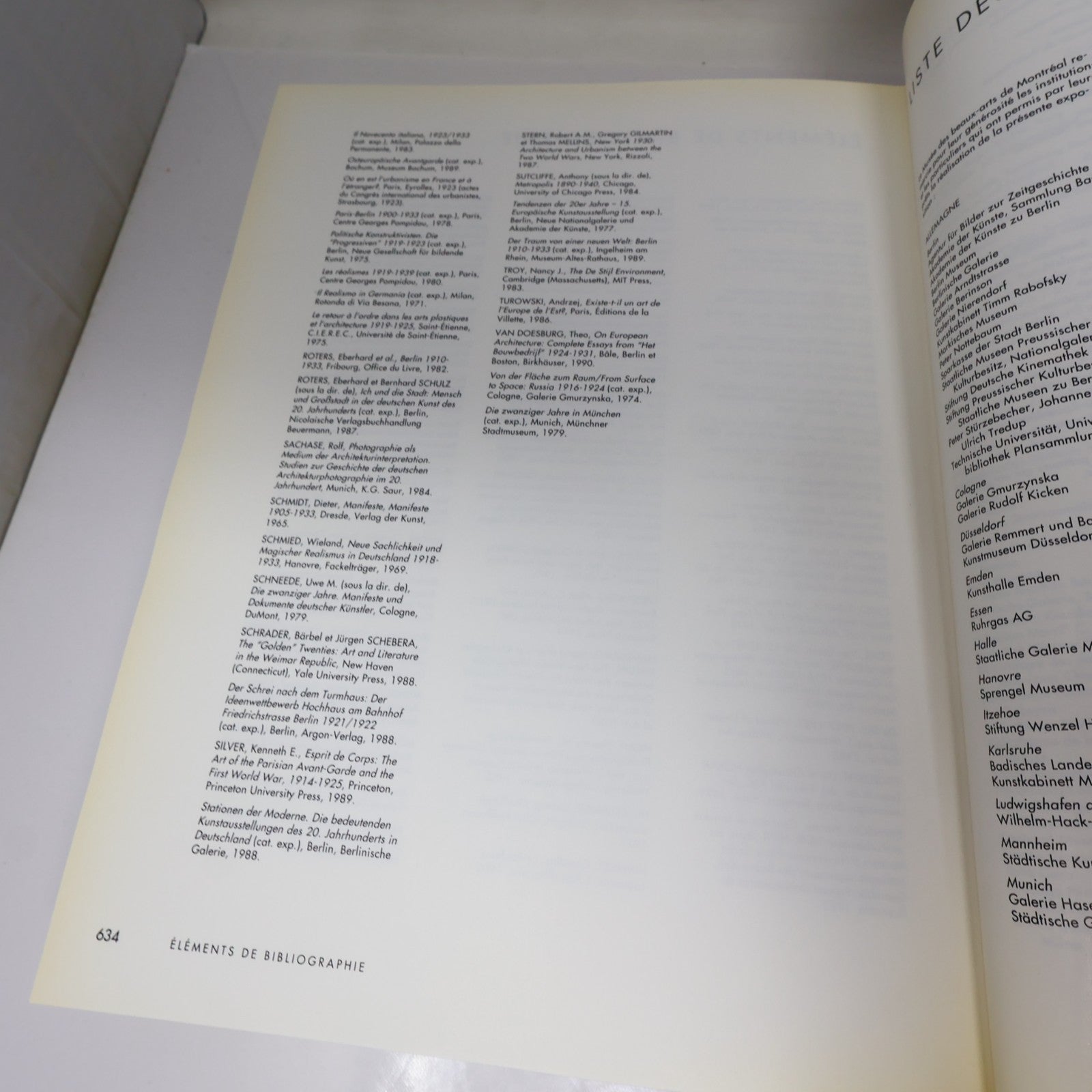 Les Années 20 L'âge des Métropoles MBAM Catalogue Exposition 1991 HC Français