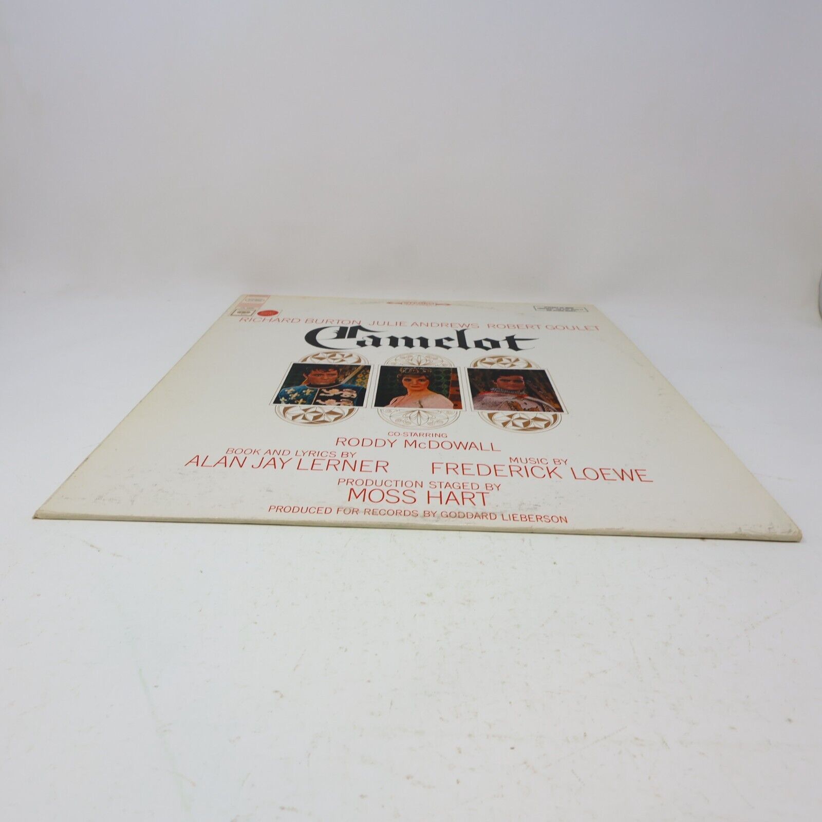 Julie Andrews/Richard Burton/Lerner/Loewe Camelot Broadway Cast LP Record OS2031