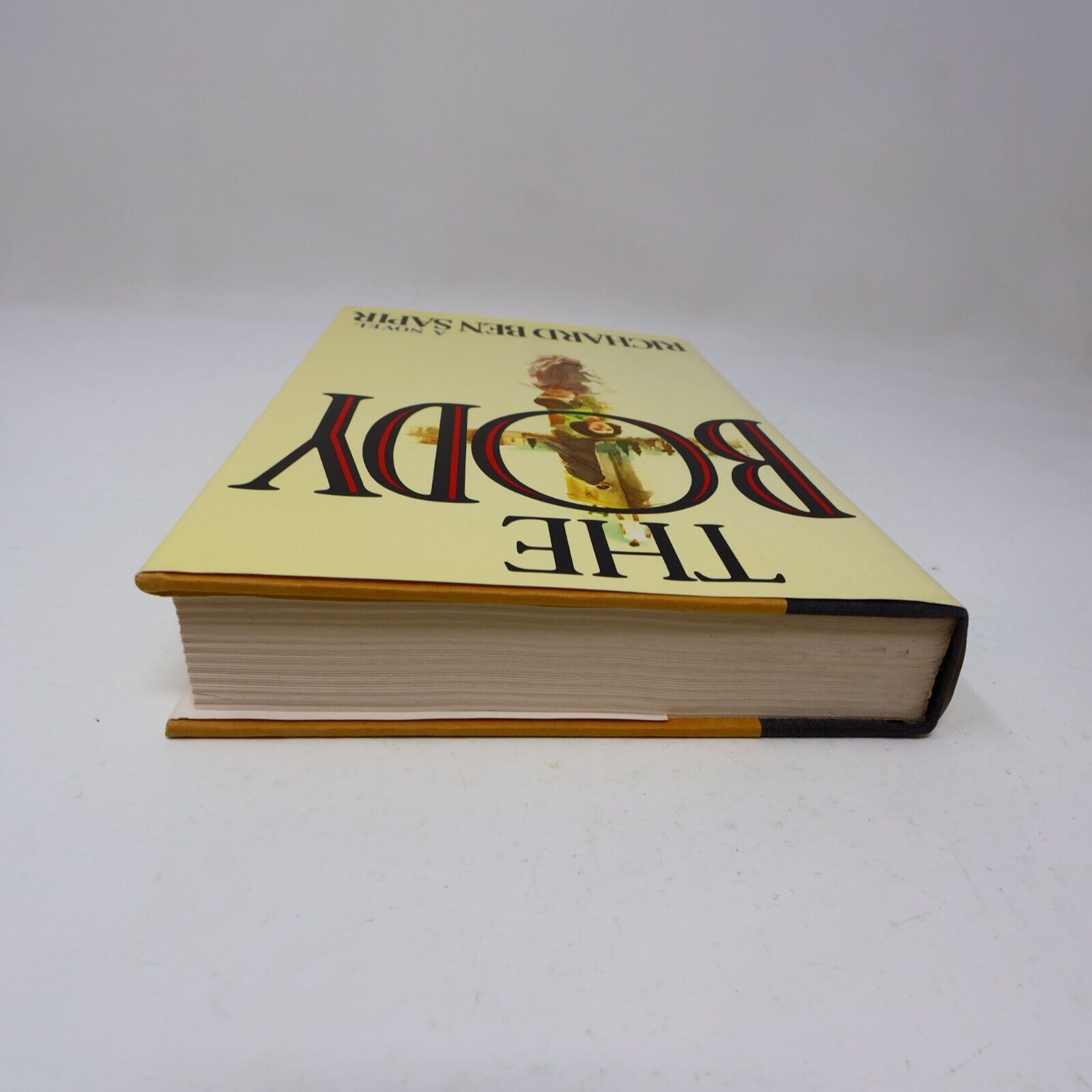 1983 The Body Richard Ben Sapir Mystery Suspense Historical Fiction Doubleday HC
