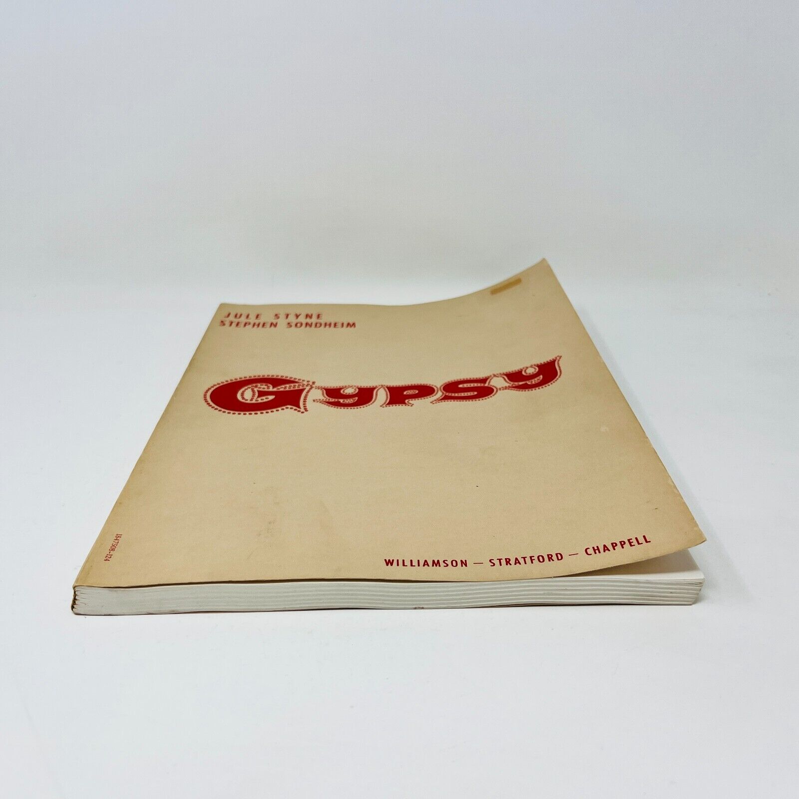 Gypsy Vocal Score Jule Styne/Stephen Sondheim PB Williamson Stratford Chappel