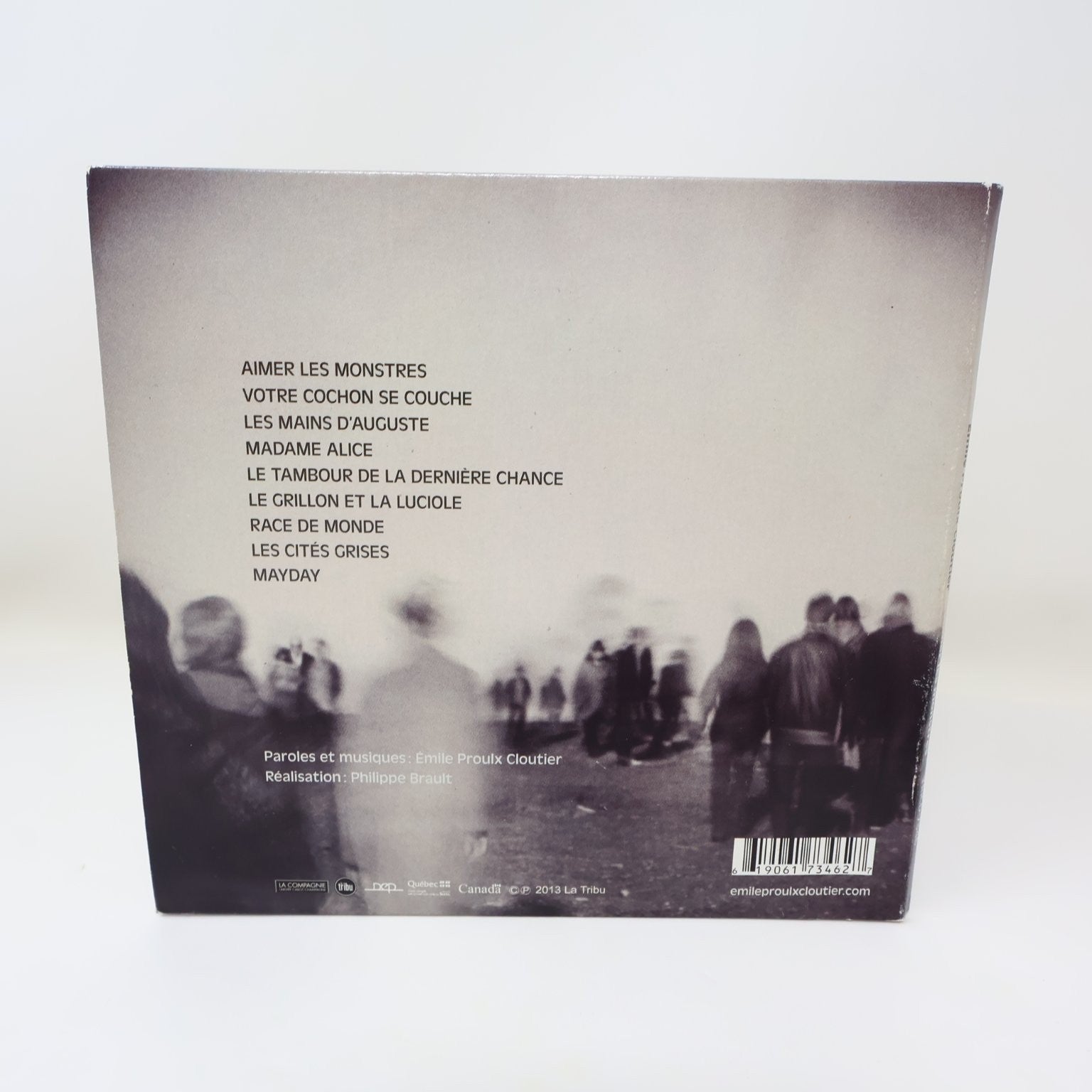 Émile Aimer Les Monstres CD 2013 Français/French Folk La Tribu