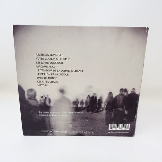 Émile Aimer Les Monstres CD 2013 Français/French Folk La Tribu