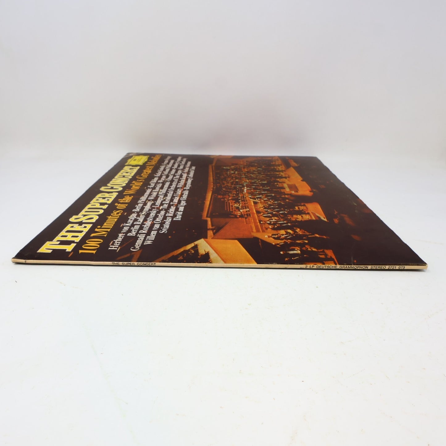 The Super Concert Karajan Berliner Böhm Kubelik Fricsay 2x LP Record 2721 073