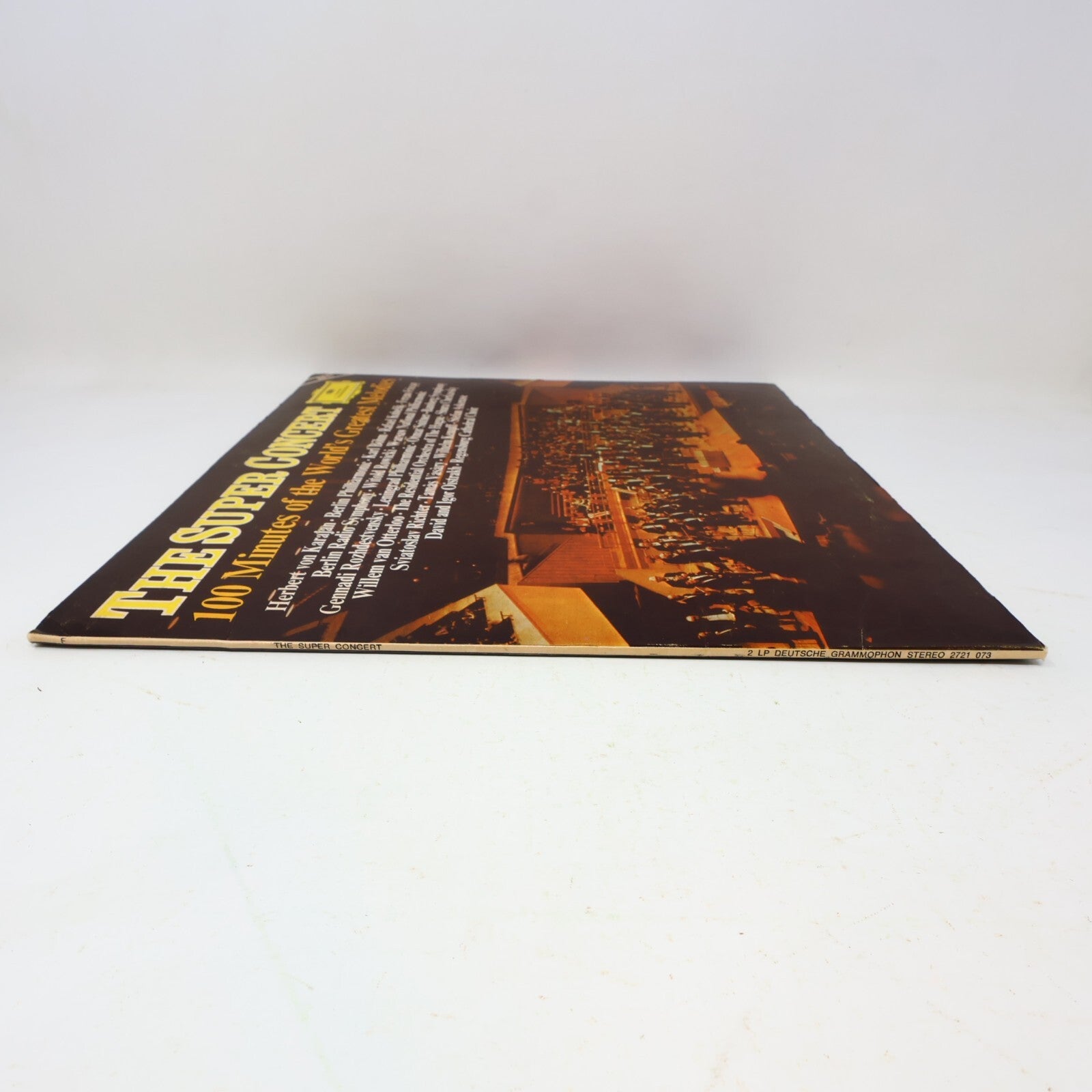 The Super Concert Karajan Berliner Böhm Kubelik Fricsay 2x LP Record 2721 073