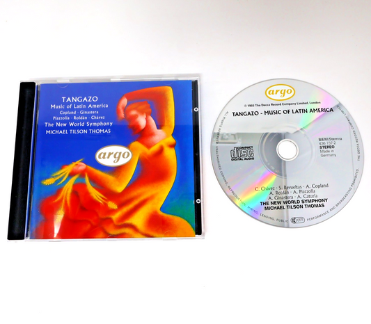 Tangazo Music Of Latin America CD Copland/Ginastera/Piazzolla/Roldán/Chávez