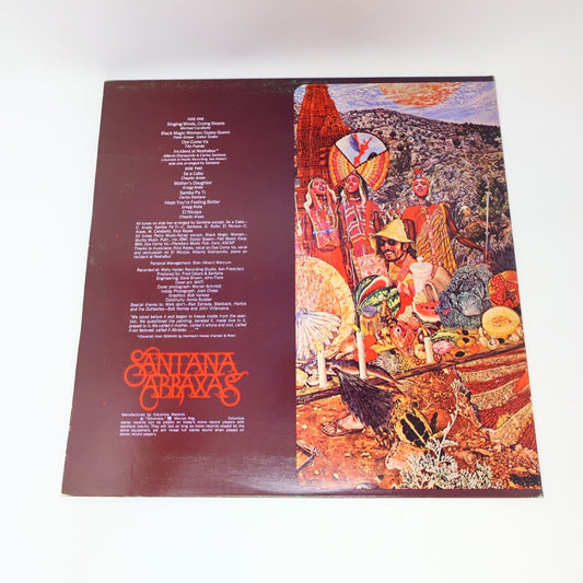 Santana Abraxas LP Record Vinyl Poster Columbia KC 30130 Canada 70s Oye Como Va