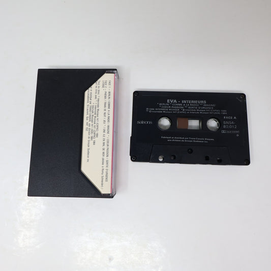Eva Intérieurs Cassette Pop Phenix/Berlin/Imagine/Coeur Passion/Jeu 1984 Testée