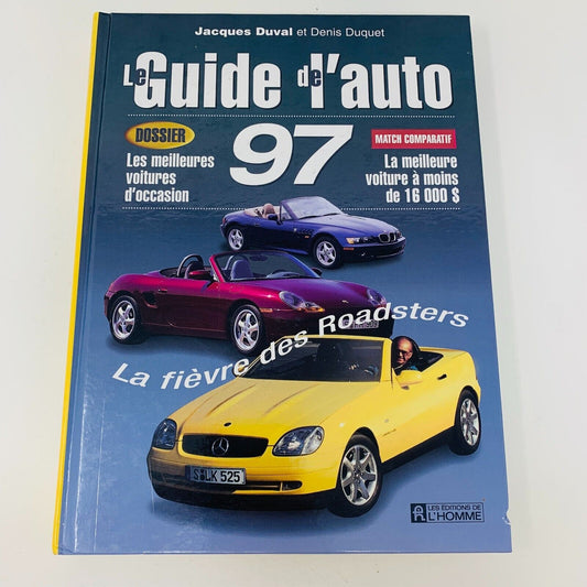 Le Guide de l'Auto 97 1997 Français French Jacques Duval Denis Duquet Car Vans
