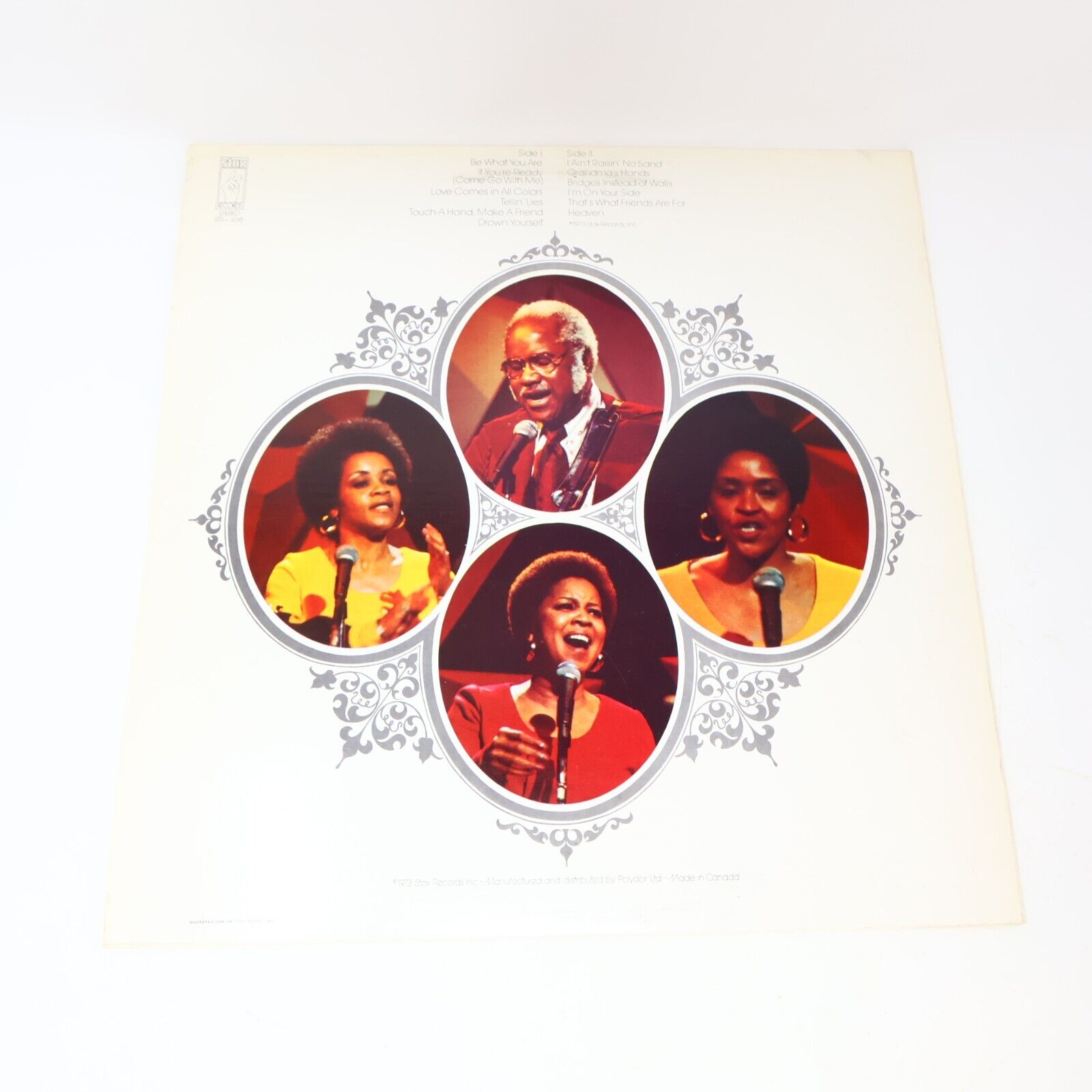 The Staple Singers Be What You Are LP Record Vinyl 1973 Canada Stax STS-3015 70s