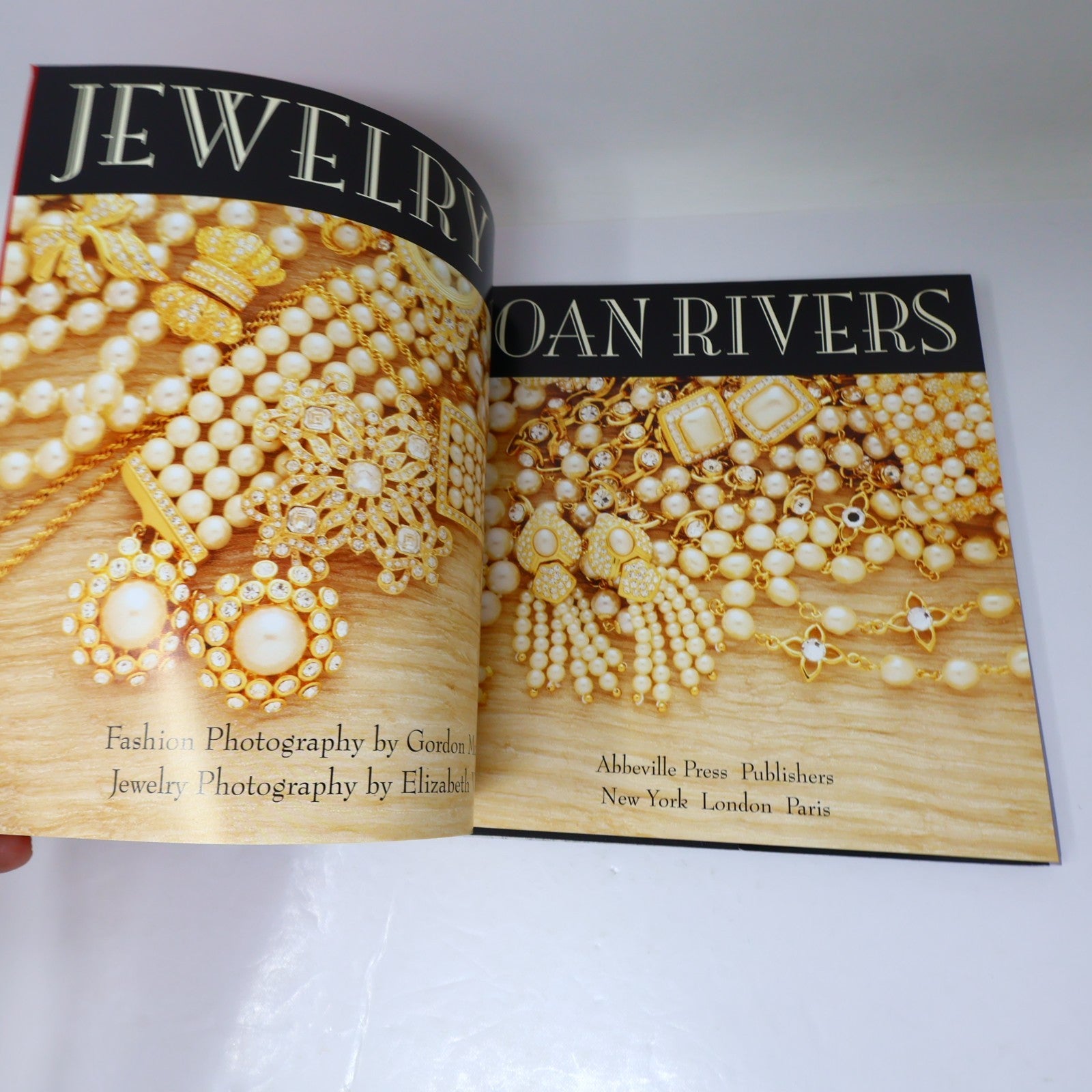 Jewelry By Joan Rivers Abbeville Press 1995 HC DJ Fashion Jewels 2nd Print Book