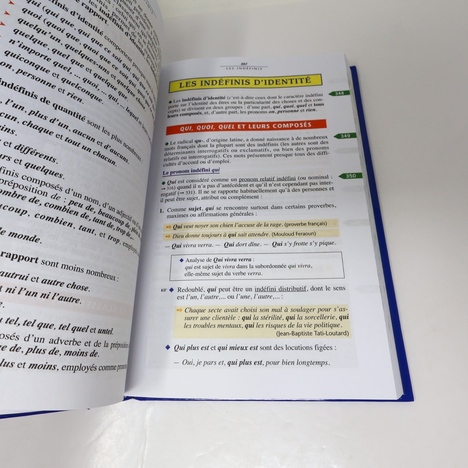 Nouvelle Grammaire Française Marc Bosquart Guérin 1998 HC French Éducation Livre