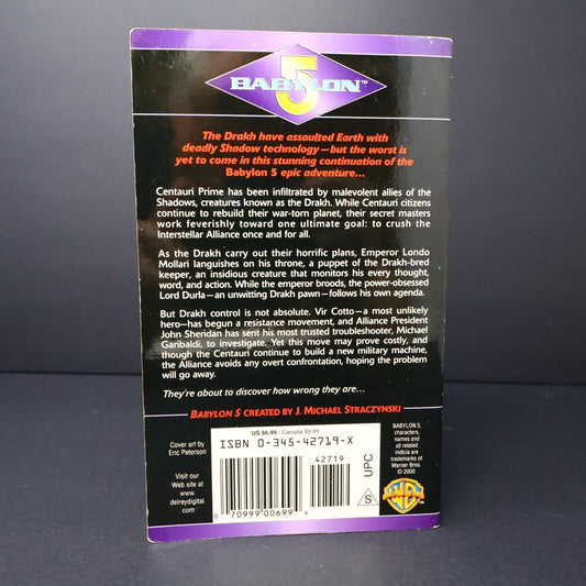 2000 Legions of Fire #2 Armies of Light and Dark Babylon 5 by Peter David Book