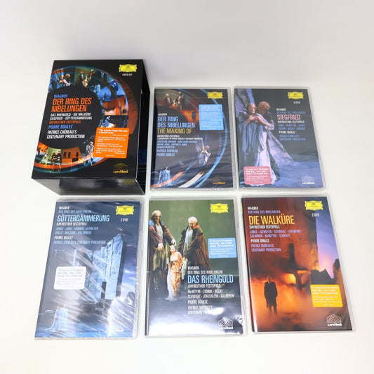 Richard Wagner Der Ring Des Nibelungen Opera DVD Box Set Pierre Boulez NTSC 4:3