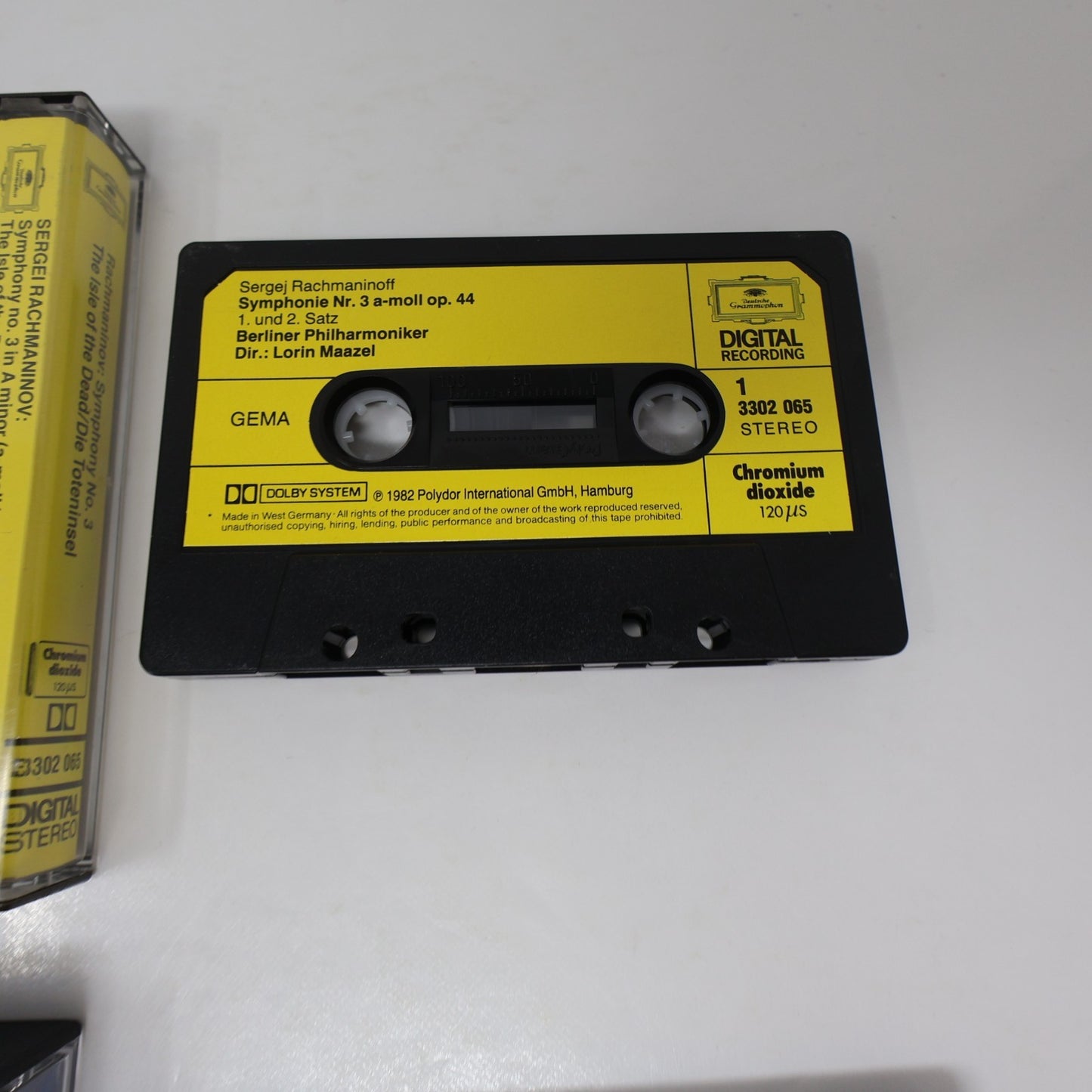 Rachmaninov 3 Cassettes Lot Symphonies 2-3/Piano Concerto 2 Maazel/Ashkenazy