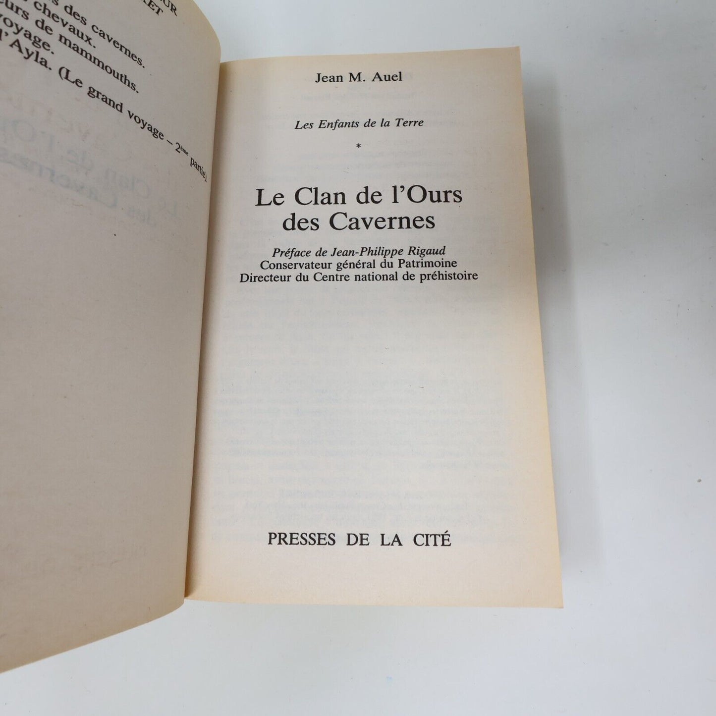 Lot 8 Livres Les Enfants de la Terre #1-6 Jean M. Auel Série Complète Français