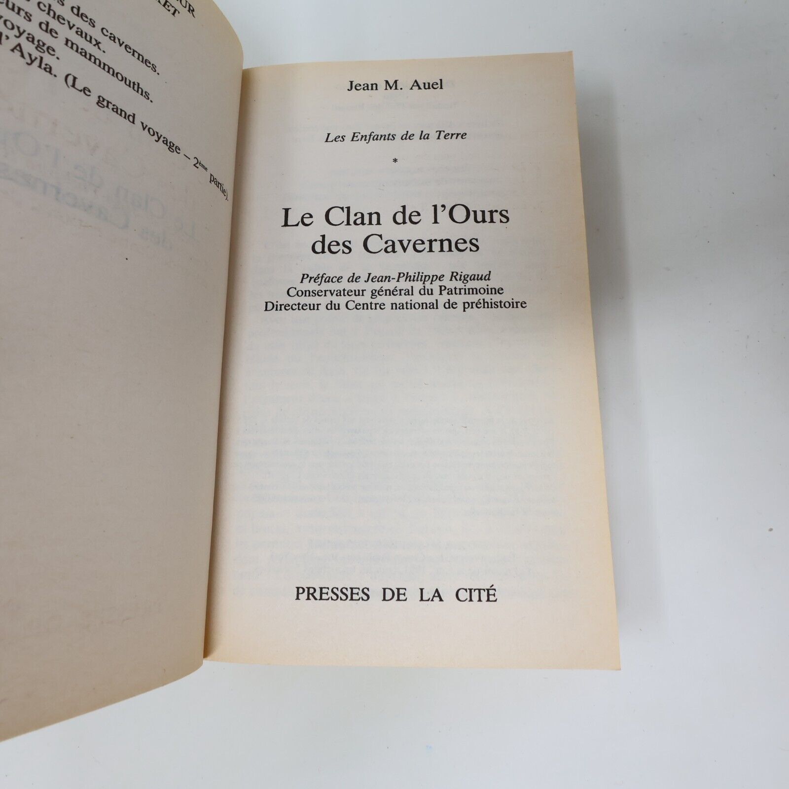 Lot 8 Livres Les Enfants de la Terre #1-6 Jean M. Auel Série Complète Français