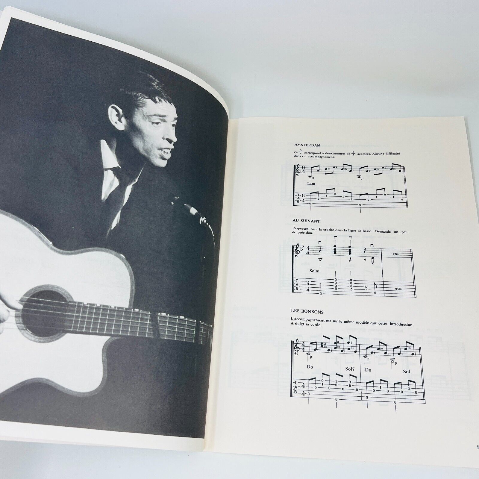 1985 Brel Partitions/Songbook Éditions Paul Beusher-Arpège PB French/Français