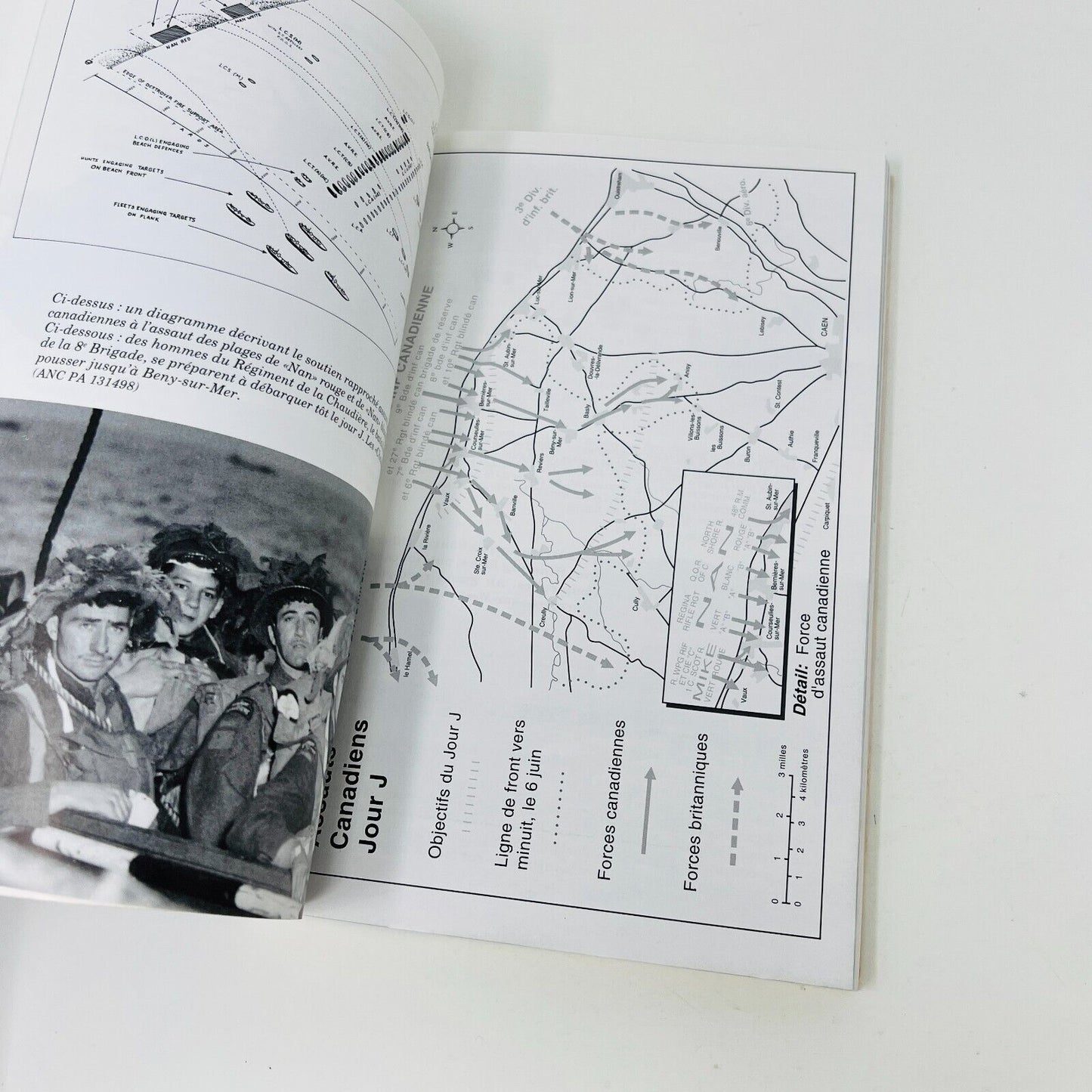 1994 Guide Canadien des Champs de Bataille de Normandie de Terry Copp War WW2