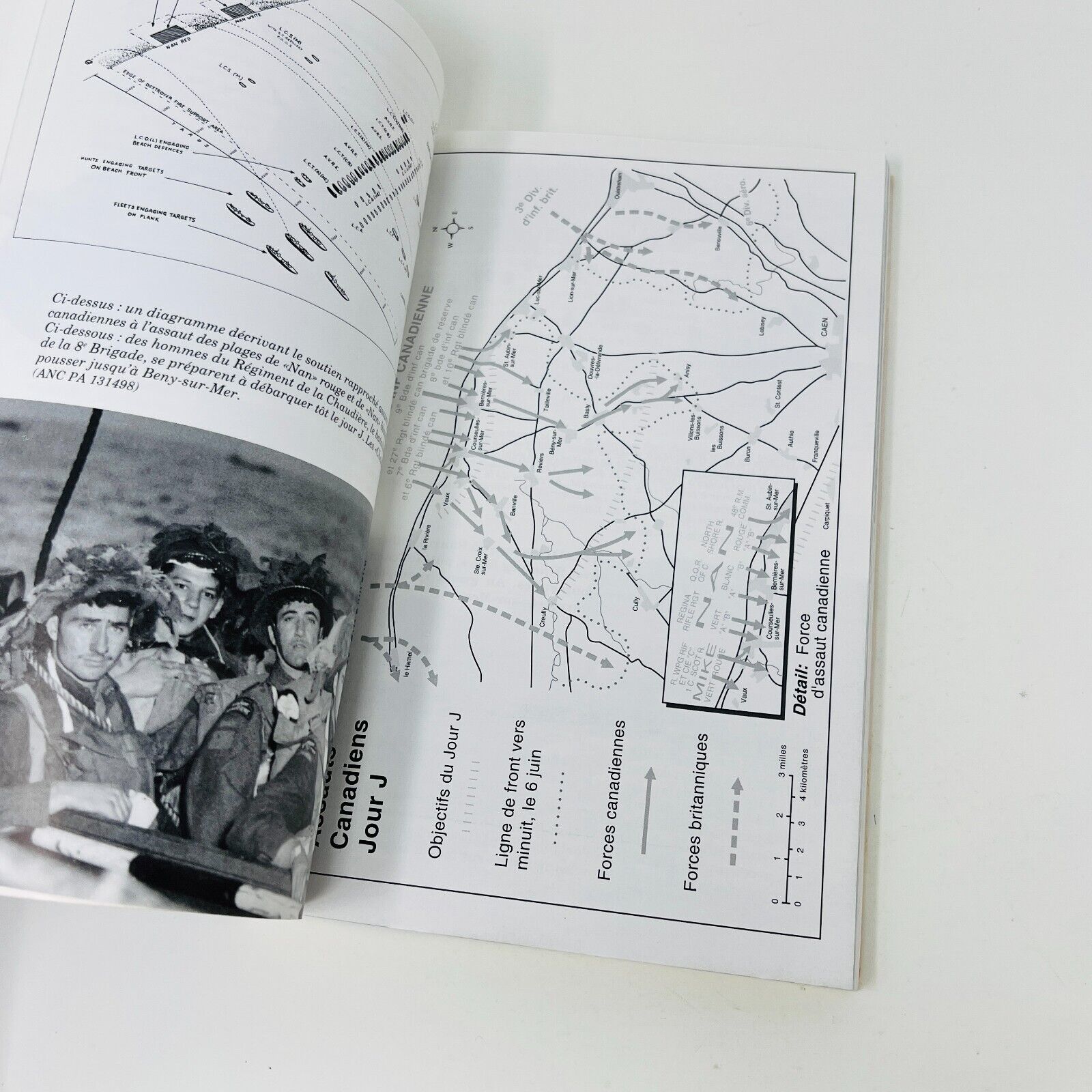 1994 Guide Canadien des Champs de Bataille de Normandie de Terry Copp War WW2