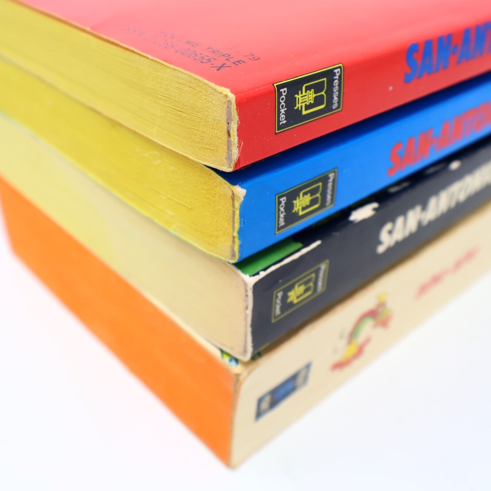 San-Antonio Les Con #1-2 Béru-Béru La Sexualité Lot 4 Livres Français French 70s