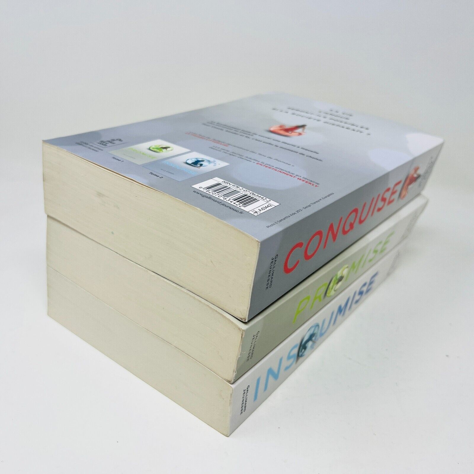 Promise #1-3 de Ally Condie Série Complète Gallimard Lot Livres Français/French