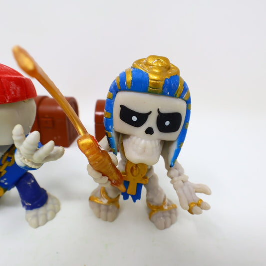 Lot of 3 Treasure X Figures Goldenspear Rogue Goldsnatcher Pharoah Loot Moose