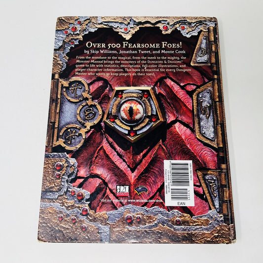 2000 Monster Manual Core Rulebook III #3 Dungeons and Dragons D&D TSR11552 HC