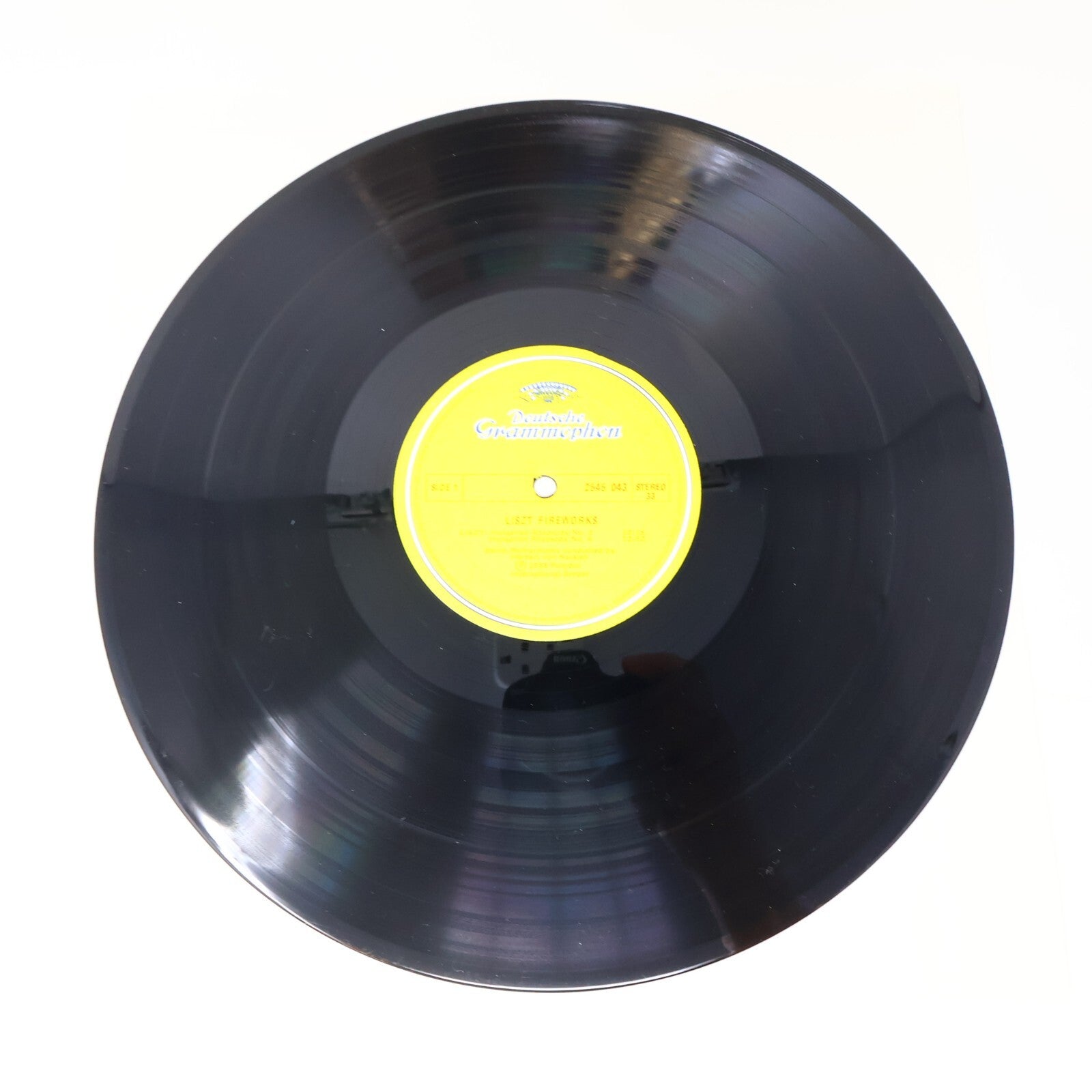 Liszt Fireworks von Karajan Cherkassky Berlin Philharmonic LP Record 2530 788