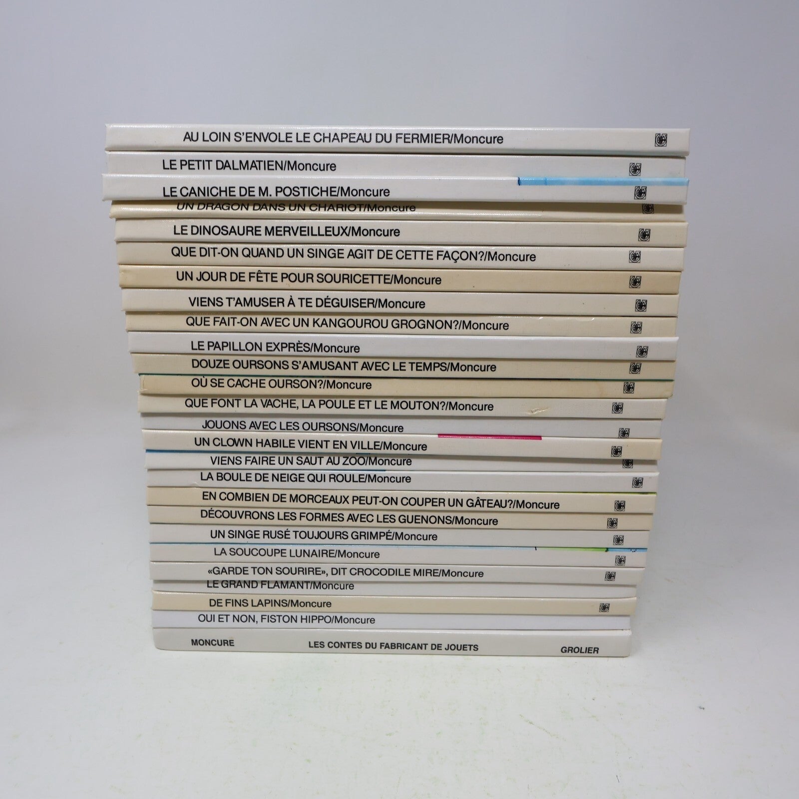 Le Château Magique du Livre Lot 26 Livres Jane Belk Moncure Français Grolier HC