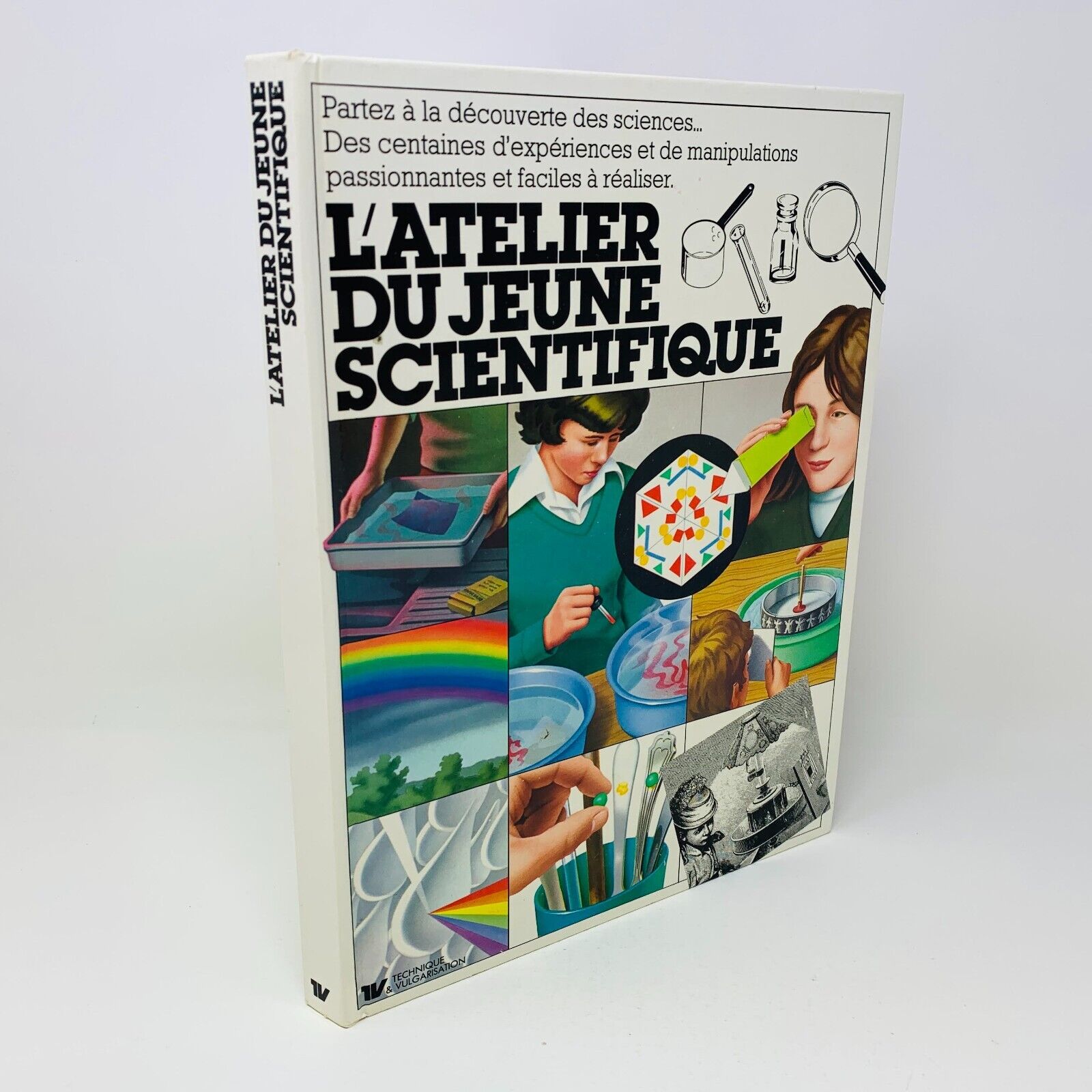 1980 L'Atelier du Jeune Scientifique en Français Family Scientist French HC 80s