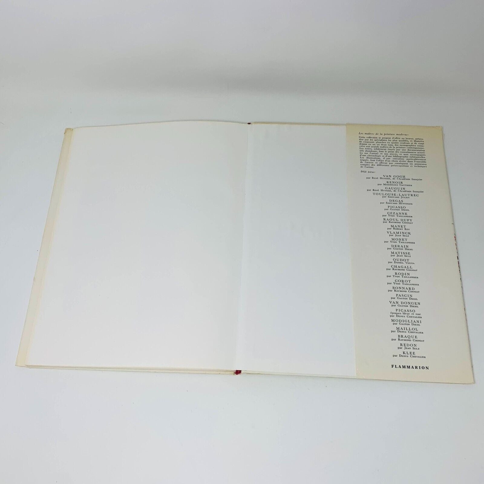 1971 Paul Klee par Denys Chevalier Flammarion Français/French Art Peinture HC DJ