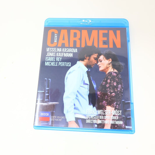 Bizet Carmen Blu-Ray Jonas Kaufmann Vesselina Kasarova Franz Welser-Most Zurich