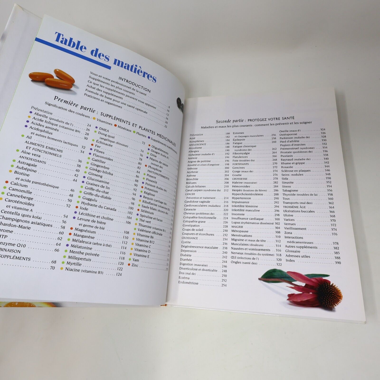 2003 La Santé par les Vitamines et les Minéraux Médecine Nature Reader's Digest
