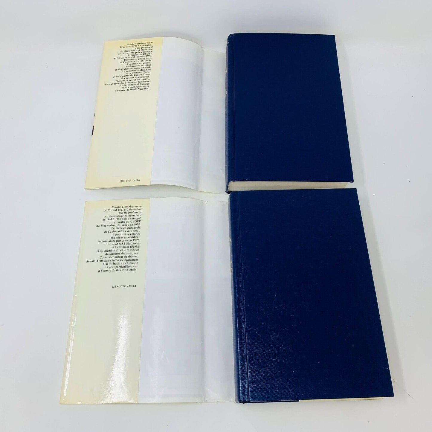 Lance et Compte 1-2 Renald/Réjean Tremblay Lot de 2 Livres Hockey Pierre Lambert