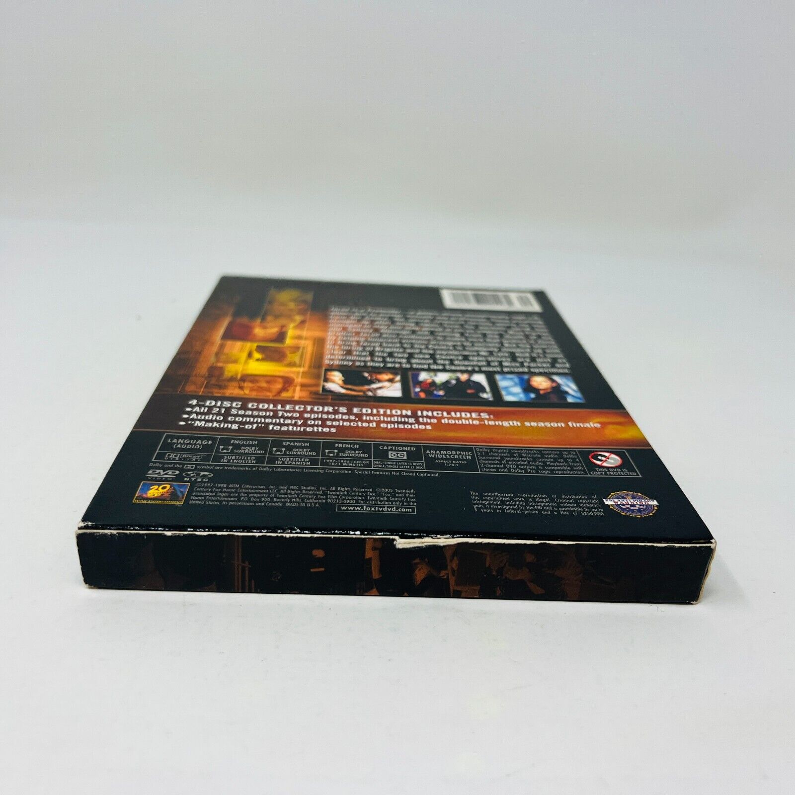 2005 The Pretender/Le Caméléon Season 2 DVD Tested Region 1 English/Français