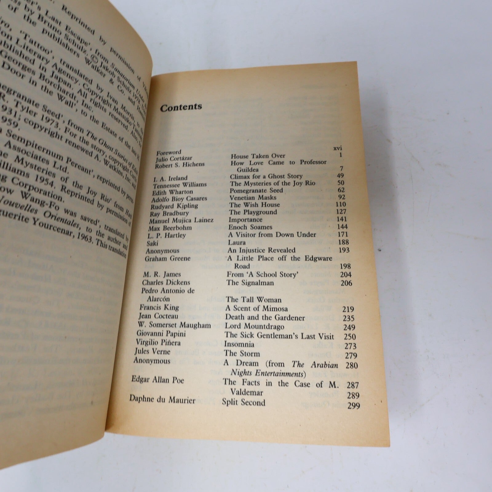 1983 Black Water the Anthology of Fantastic Literature Alberto Manguel Fantasy