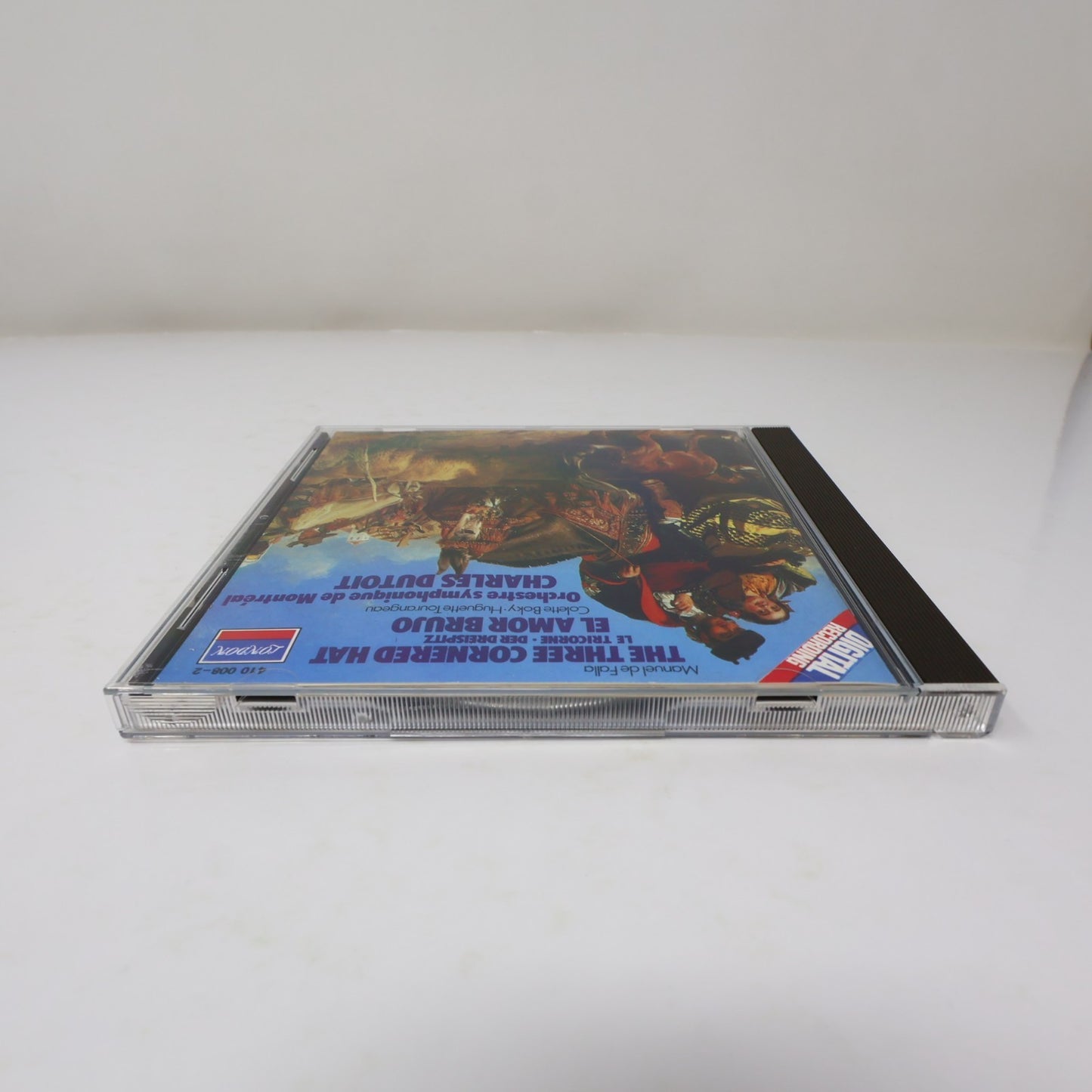 Manuel De Falla CD The Three Cornered Hat/El Amor Brujo Charles Dutoit/OSM/Boky