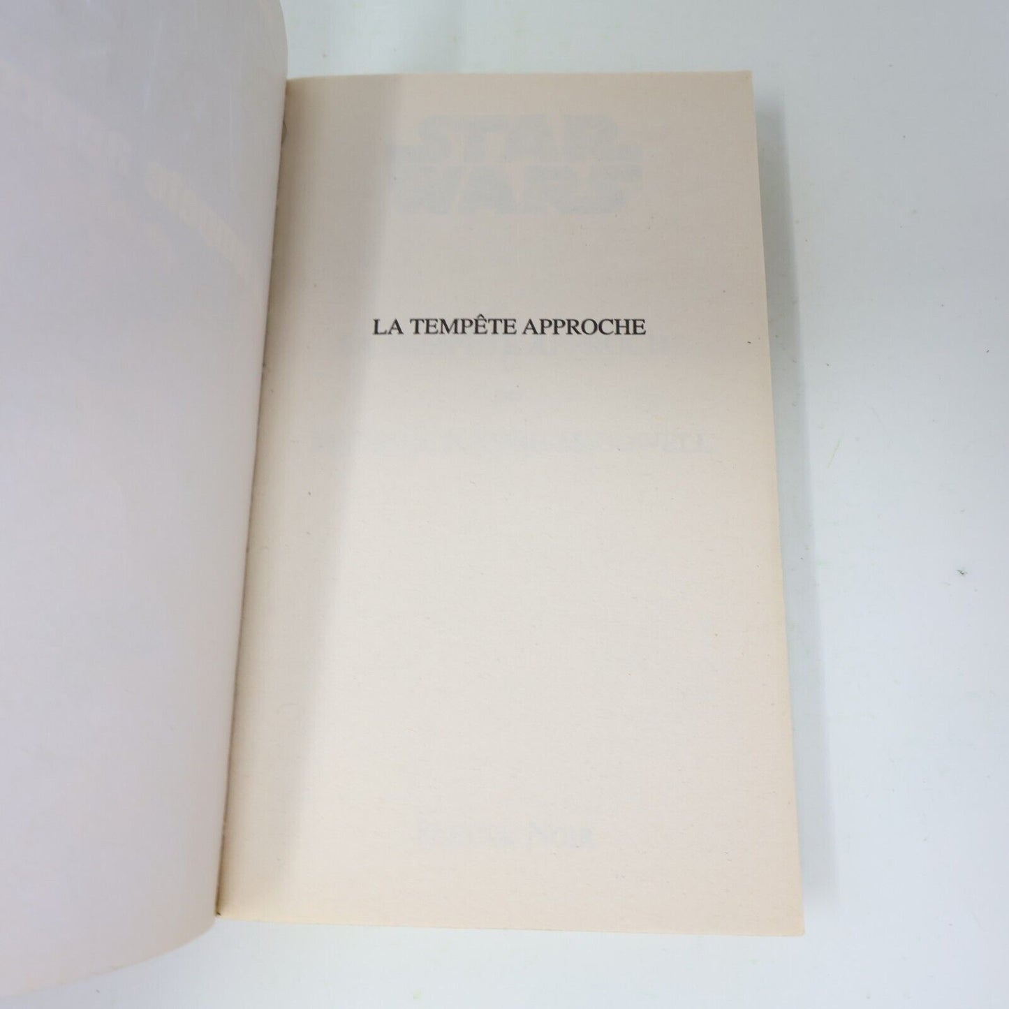 1999 La Tempête Approche La Crise de la Flotte Noire #1 Star Wars Paperback PB
