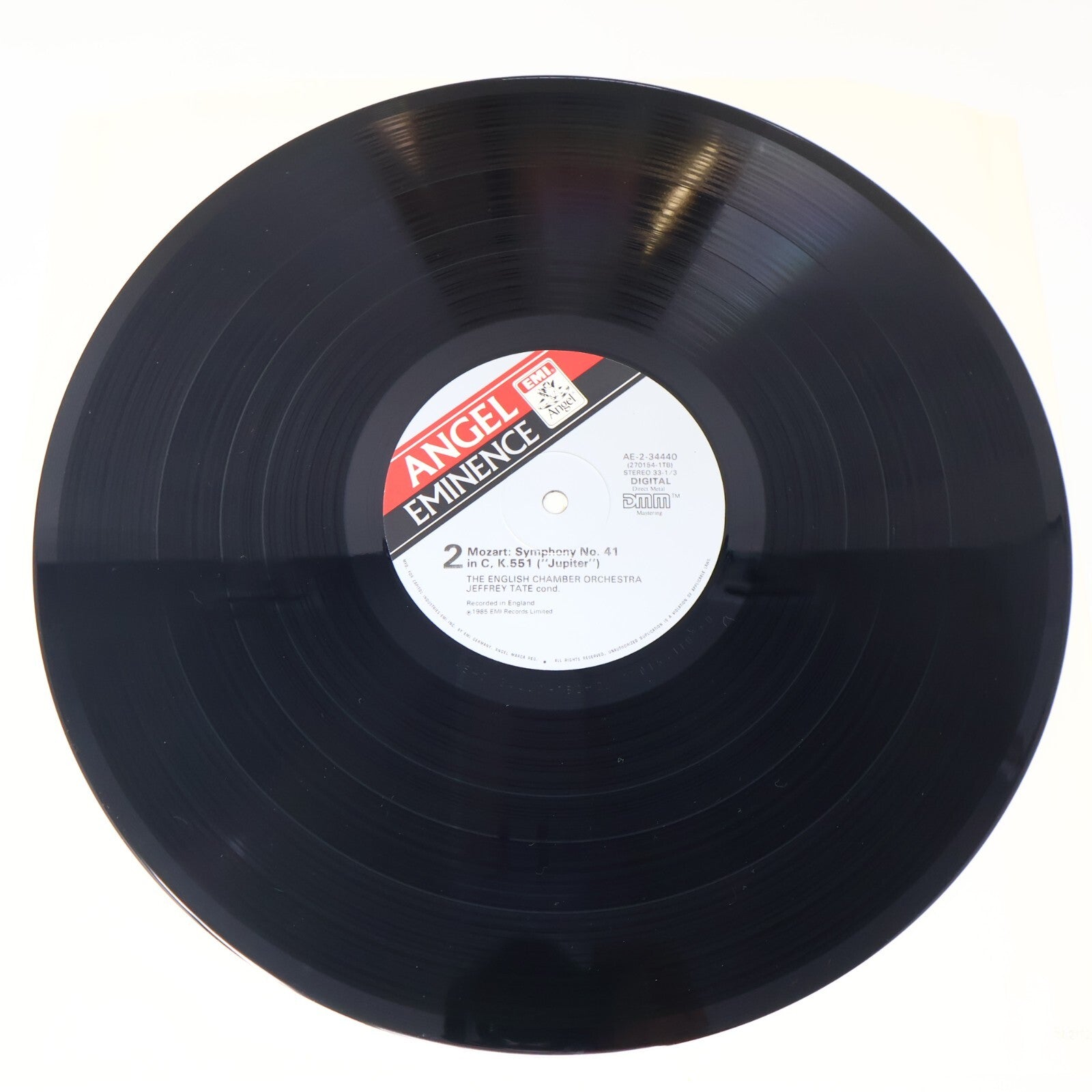 Jeffrey Tate English Chamber Orchestra Mozart Symphony 40-41 LP Record AE-344440