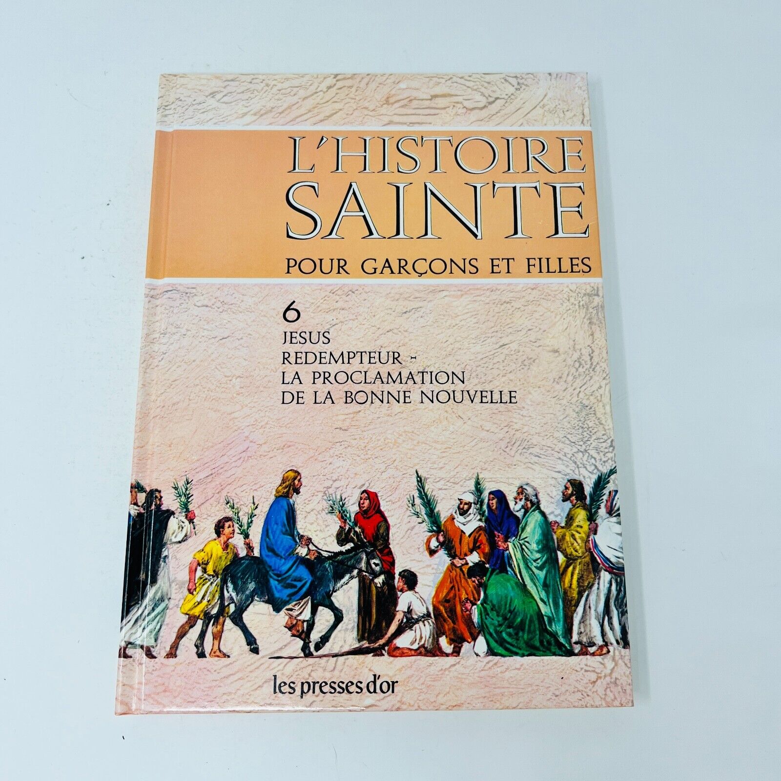 1963 Coffret L'Histoire Sainte pour Garçons et Filles #1-6 Complet Presses D'Or