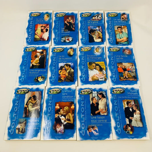 12x Les Coltons Harlequin Romantique Romance  Lot Livres Romans Français French