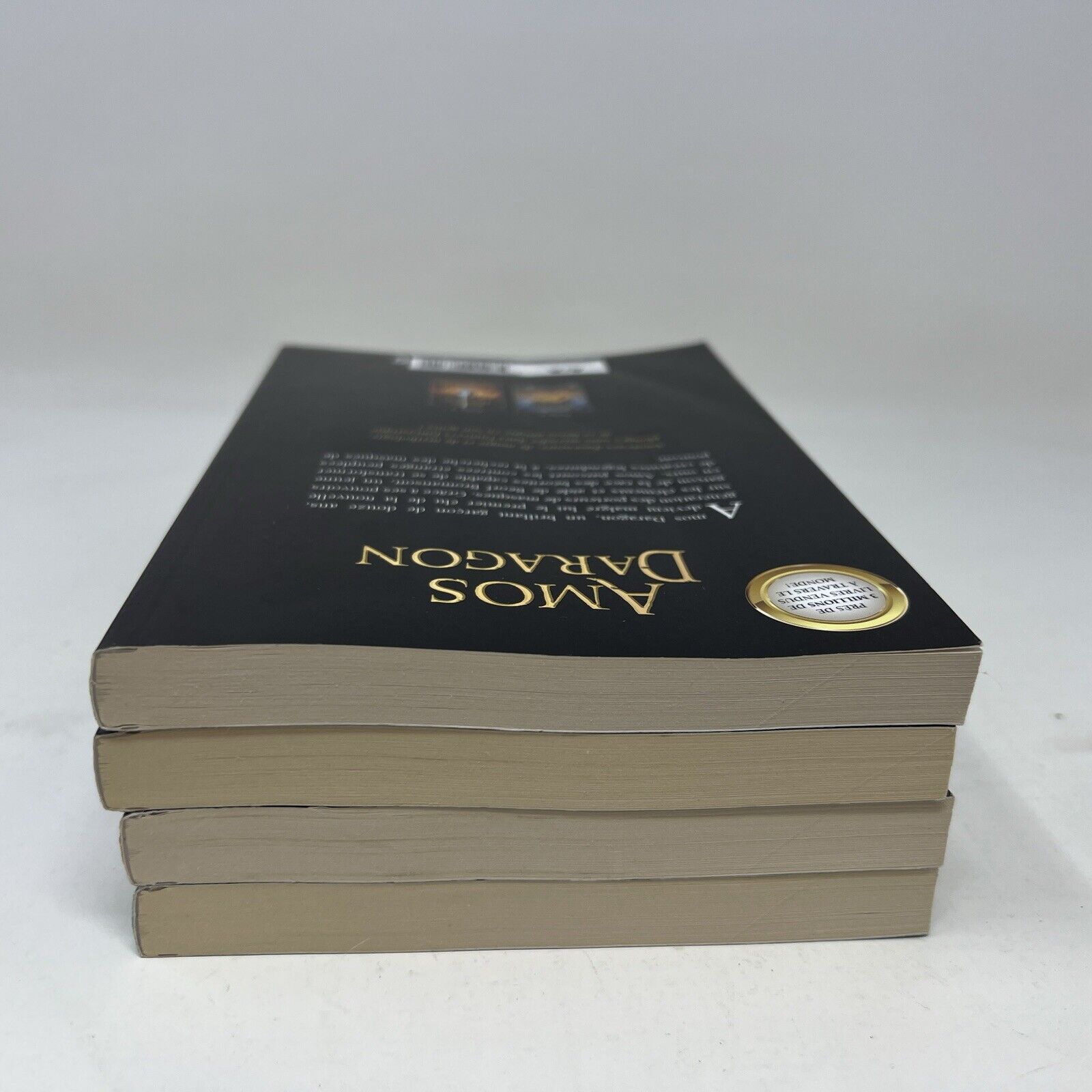 Amos Daragon #1-2-3-4 de Bryan Perro Lot Livres Édition 2020 Porteur de Masques