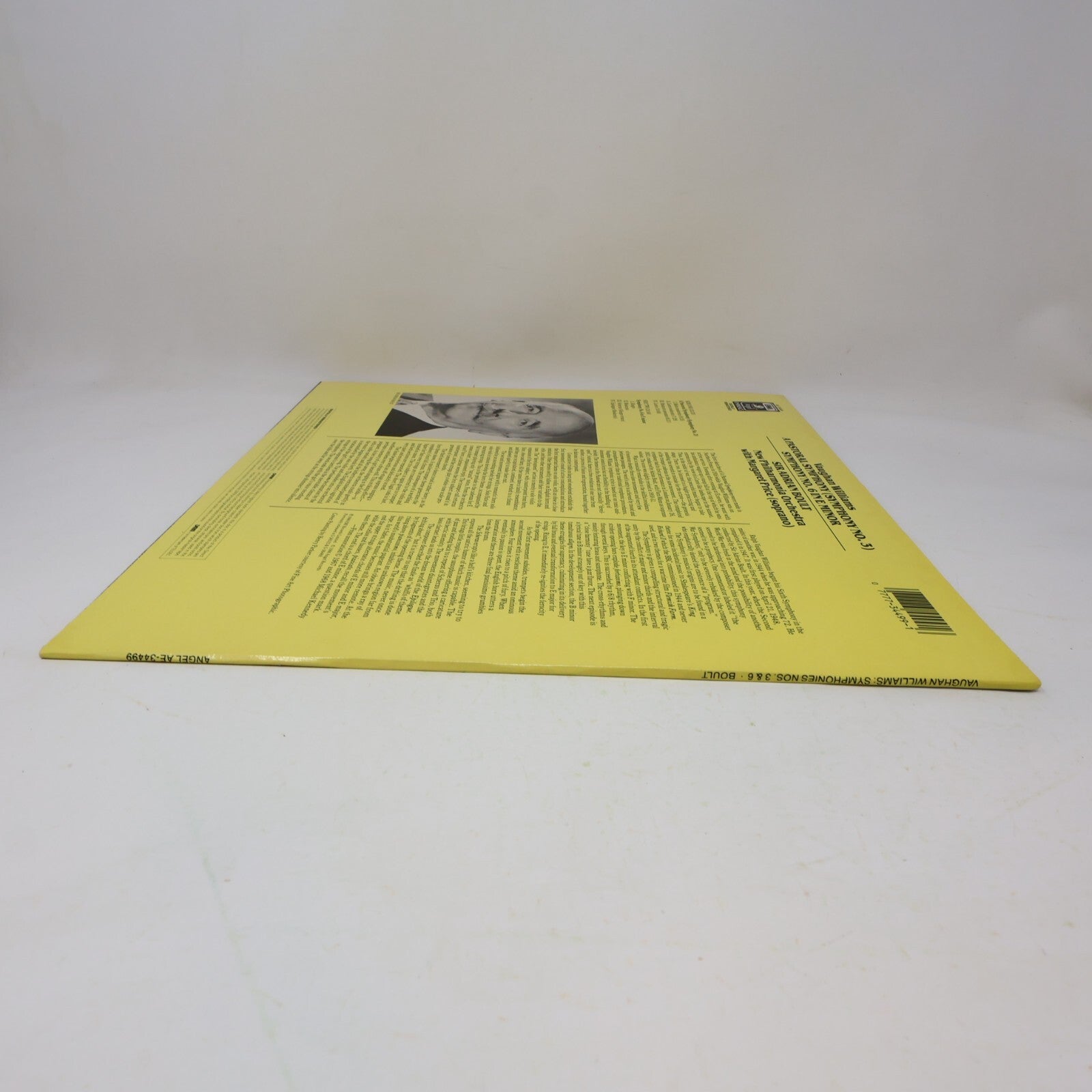 Sir Adrian Boult Vaughan Williams Margaret Price Pastoral Record Vinyl AE-34499