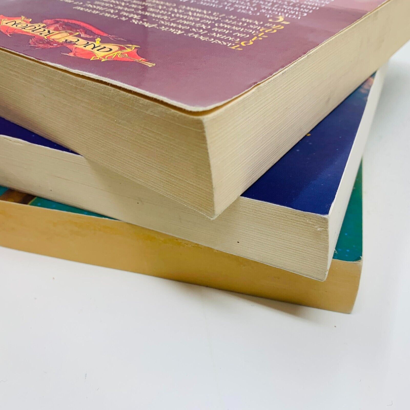 Lancedragon Trilogie La Séquence de la Guerre des Ames Grand Format Lot Livres