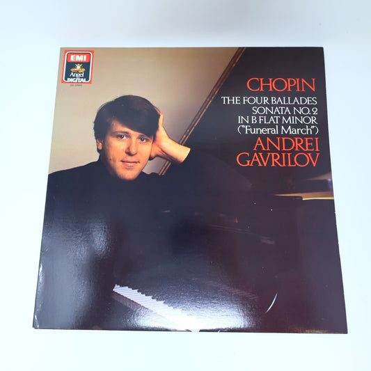 Chopin Andrei Gavrilov The Four Ballades Sonata #2 B Flat Minor Record DS-37669
