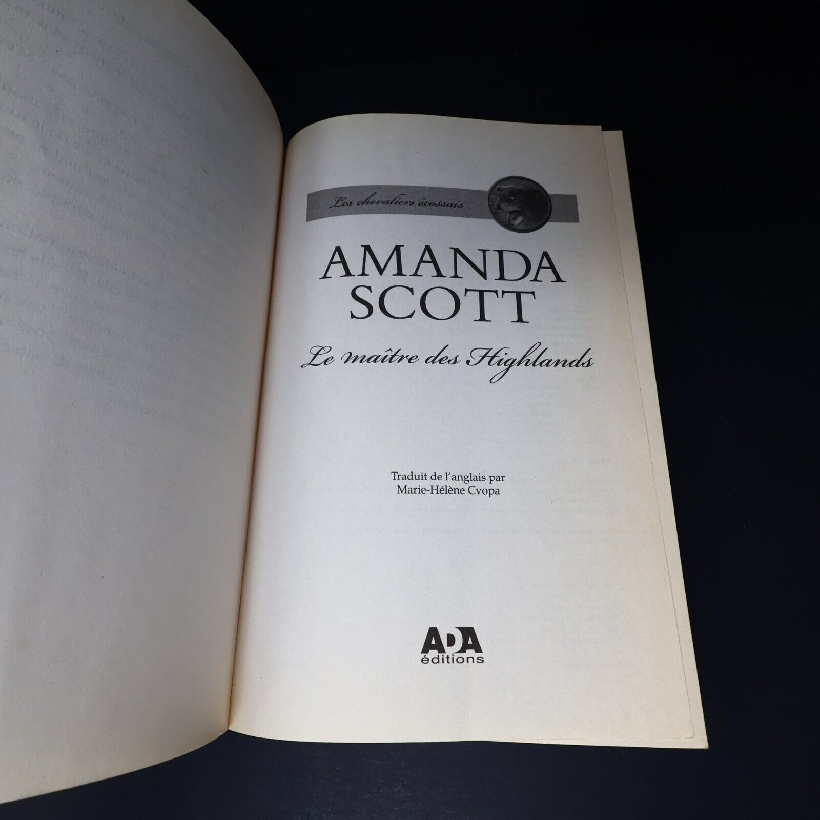 Lot 3 Livres Les Chevaliers Écossais #1-3 Amanda Scott Série Complète Français