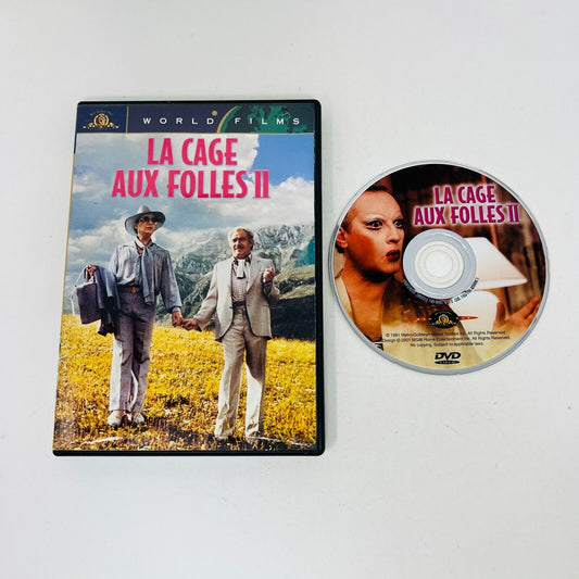 2001 La Cage Aux Folles II #2 DVD Tested English/Spanish/Français Region 1 NTSC