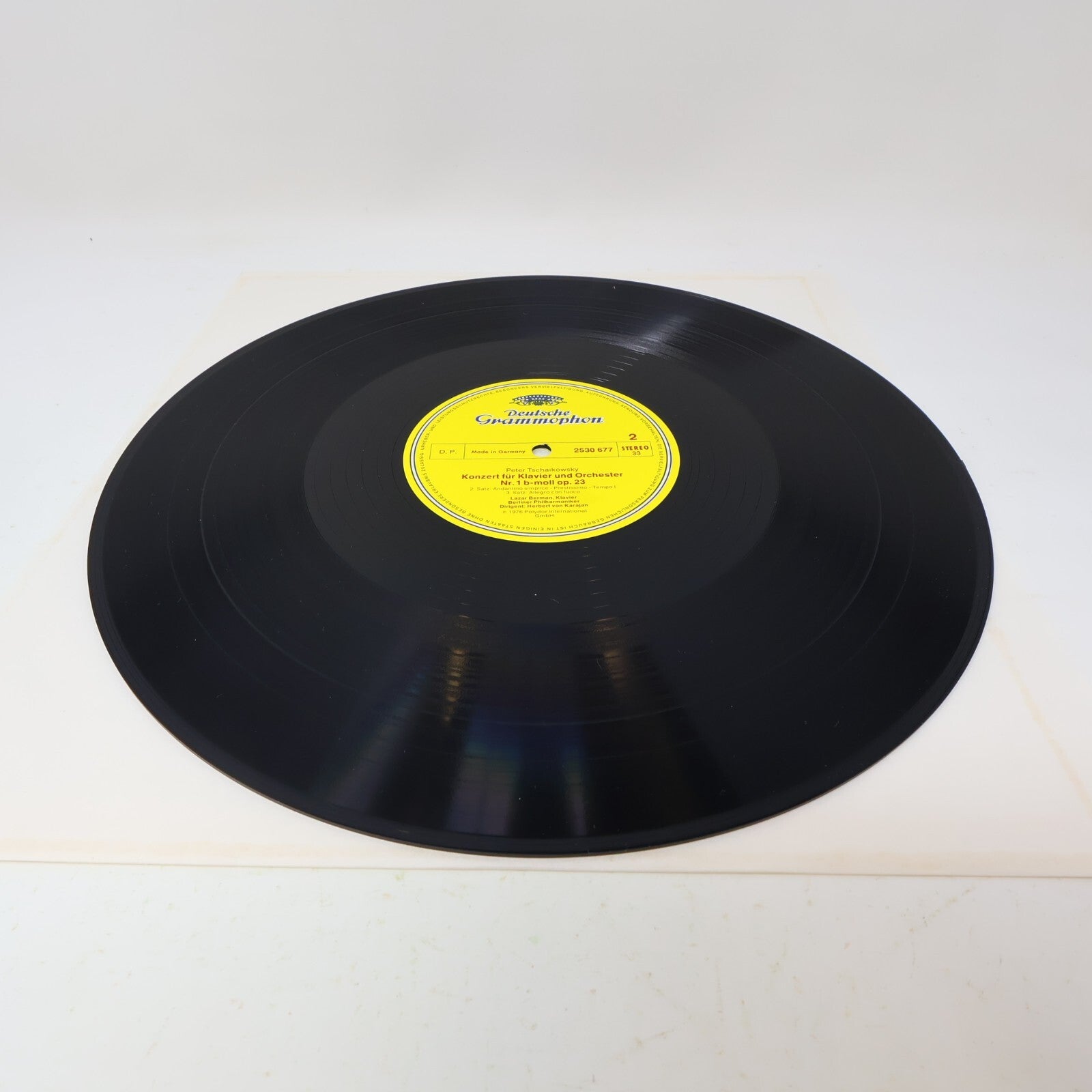 Herbert von Karajan Lazar Berman Tschaikowsky Klavierkonzert 1 Record 2530 677