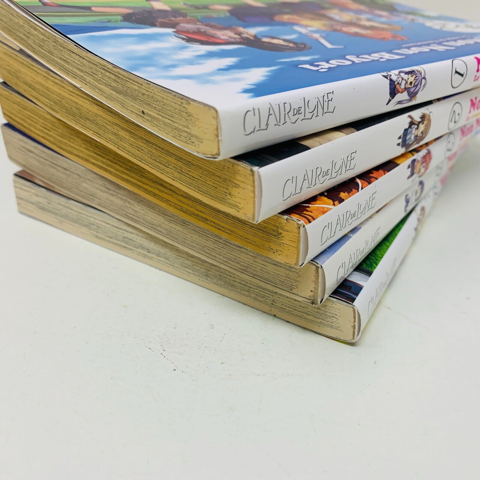 5x Non Non Biyori #1-2-3 5-6 Clair de Lune Mangas French Français Atto Lot Set